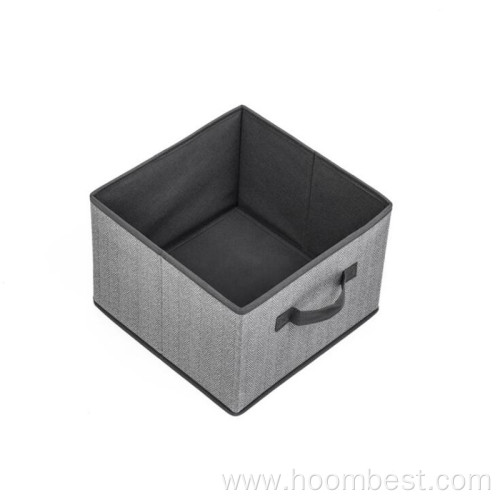 Clothes Organizer Bins with Handle Eco-friendly Cube Box